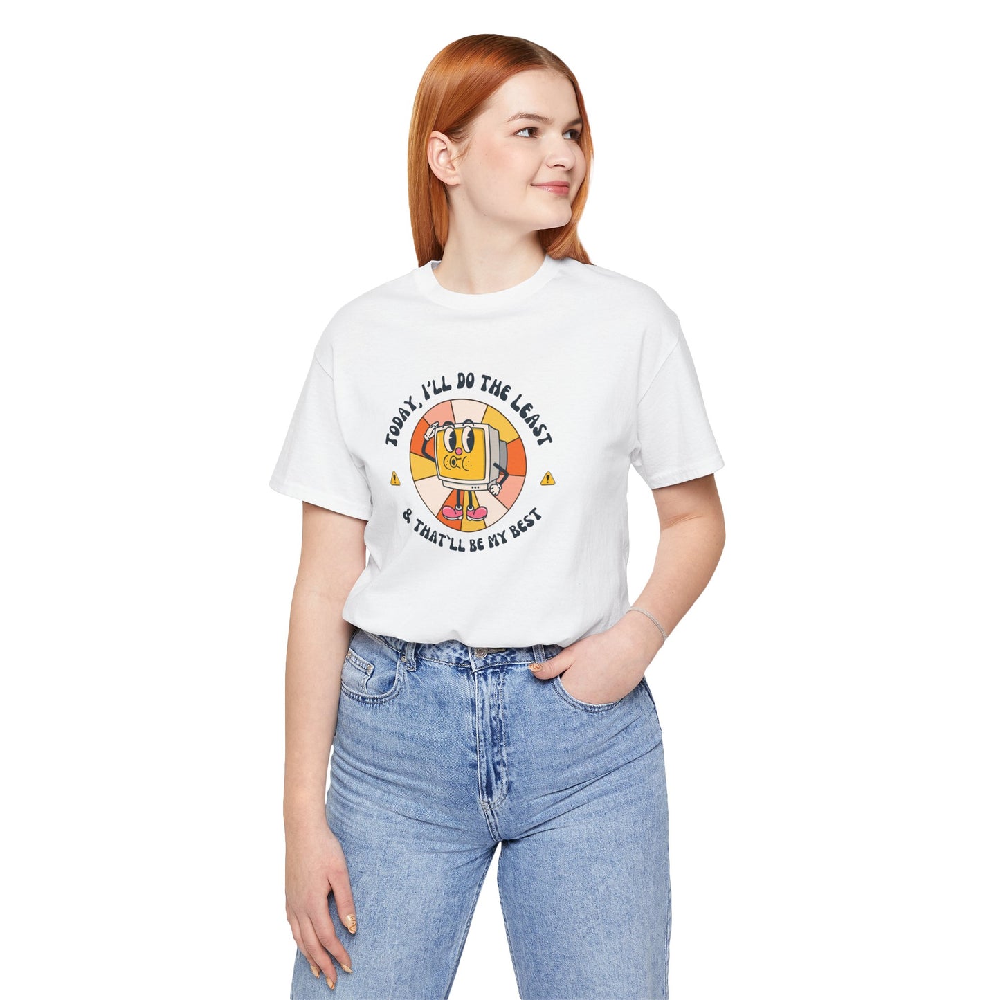 Minimal Effort, Maximum Peace T-shirt – Conscious Clothing for the Wise