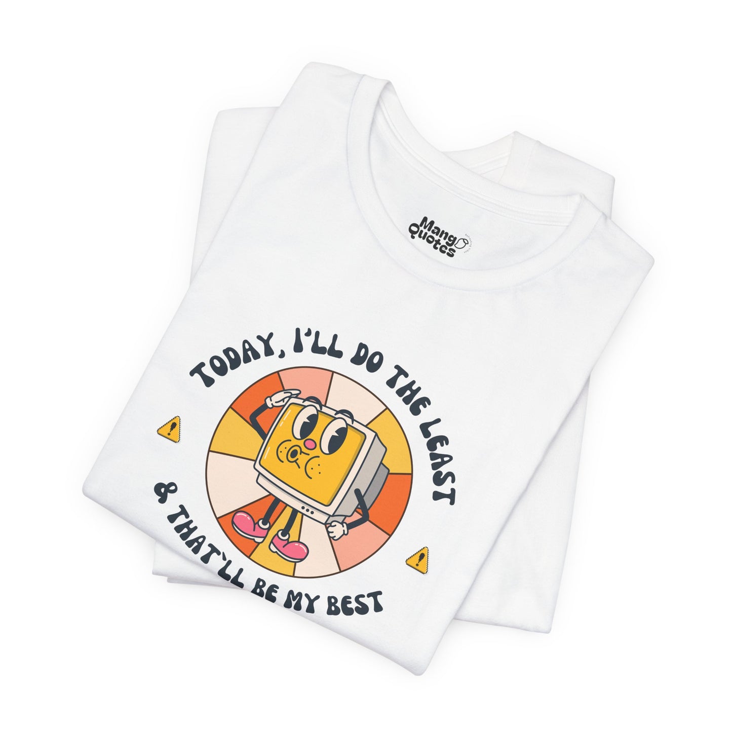 Minimal Effort, Maximum Peace T-shirt – Conscious Clothing for the Wise