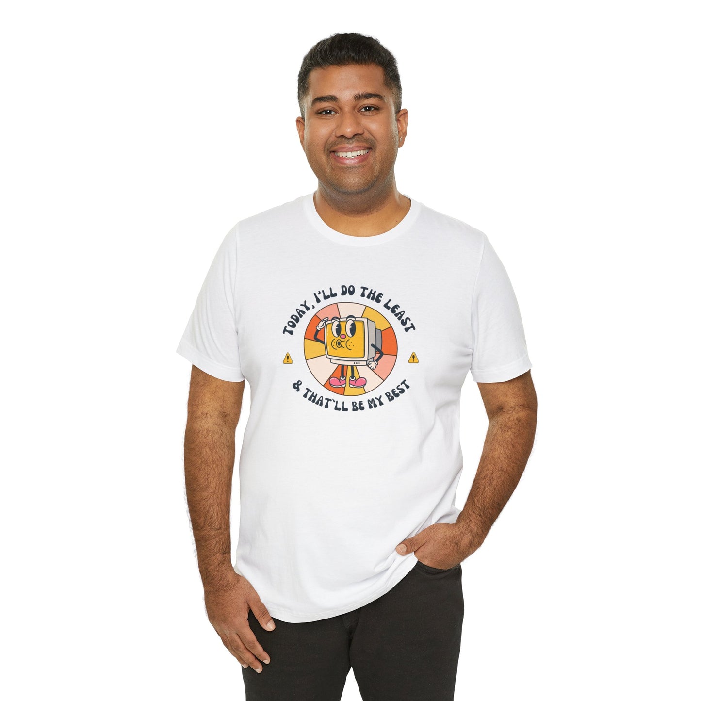 Minimal Effort, Maximum Peace T-shirt – Conscious Clothing for the Wise