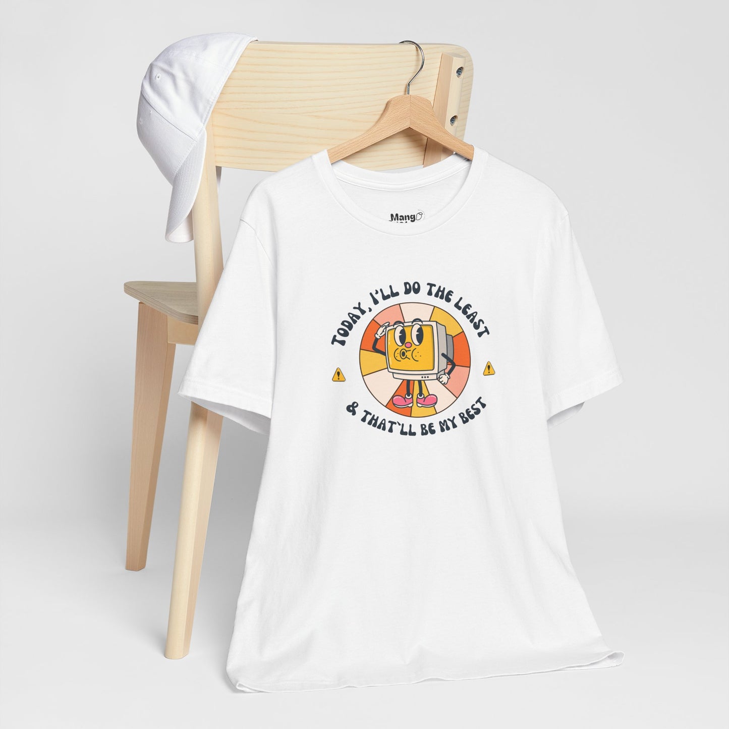 Minimal Effort, Maximum Peace T-shirt – Conscious Clothing for the Wise